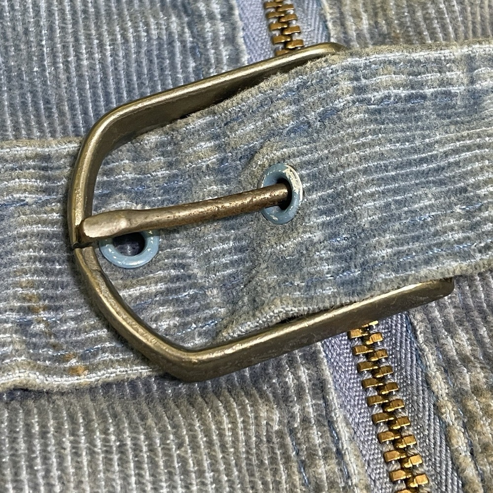 Vintage Blue Corduroy‎ Jumpsuit made in USA 70s Bell bottoms FARAH 4T? Toddler - Picture 7 of 16